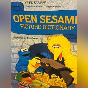 ESL- Open Sesame Picture Dictionary. Learning book